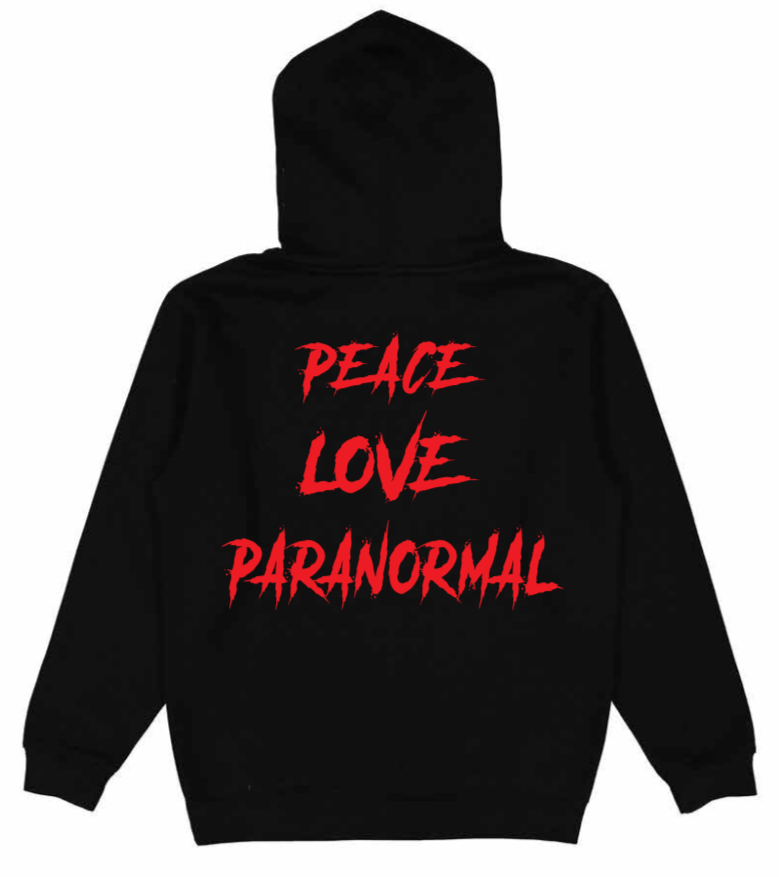Peace, Love, & Paranormal Hoodie